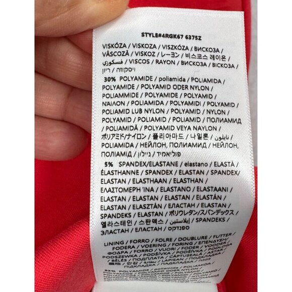 Guess Marciano Kyle Corset Midi Dress citrus Paradisi bodycon 90s sexy sz 8 - Picture 10 of 10